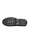 BELLE/百丽冬季专柜同款黑牛皮革男皮靴（绒里）4PU01DD6