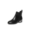 BELLE/百丽冬季专柜同款黑牛皮女短靴(绒里)3C3H9DD6