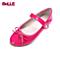 百丽（belle）16年秋冬季新款时尚优雅蝴蝶结鞋头设计单鞋时装鞋DE0153