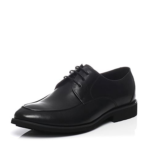 BELLE/百丽春季专柜同款黑商务正装牛皮男皮鞋4JJ02AM6