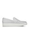 BELLE/百丽春季专柜同款白色休闲牛皮女单鞋（冲孔）BJO22AM6