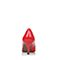 BELLE/百丽春季专柜同款红色优雅女人漆皮牛皮女单鞋BGAA5AQ6