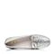 BELLE/百丽春季专柜同款银色金属牛皮女单鞋Q1B1DAQ6
