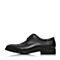 BELLE/百丽春专柜同款黑色牛皮时尚商务正装男皮鞋4TT01AM7