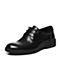 BELLE/百丽春专柜同款黑色时尚正装牛皮男皮鞋4SZ01AM7