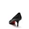 BELLE/百丽专柜同款黑色荔纹牛皮革女皮鞋BGAH9AQ7