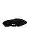 BELLE/精品百丽春专柜同款黑时尚型格油皮牛皮女单鞋MIQE2AQ7