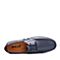 BELLE/百丽夏季蓝色牛皮系带男休闲鞋22701BM7