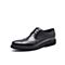 BELLE/百丽秋季专柜同款黑色牛皮商务正装布洛克鞋男皮鞋4ZJ01CM7