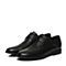 BELLE/百丽秋季专柜同款黑色牛皮男皮鞋4XW01CM7