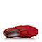 BELLE/百丽秋季专柜同款红色条纹布/羊皮女休闲鞋R6H1DCM7