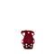 BELLE/百丽夏季专柜同款红色羊绒皮革女皮凉鞋R5Q1DBL7