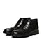 BELLE/百丽冬季专柜同款黑色（毛里）牛皮男鞋4NU01DD6