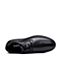 BELLE/百丽冬季专柜同款黑色牛皮男休闲靴(绒里)5JM01DD7