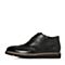 BELLE/百丽冬季专柜同款黑色牛皮革男休闲靴（绒里）5PE01DD7