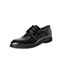 BELLE/百丽商场同款黑色牛皮革男休闲鞋5PF01AM8