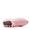 BELLE/百丽粉色厚底运动风纺织品女休闲鞋16223AM8