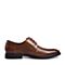 BELLE/百丽商场同款棕色牛皮商务正装男皮鞋5RW01BM8