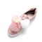BELLE/百丽专柜同款粉色绵羊皮革女皮鞋BXGB3AM8
