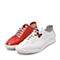 BELLE/百丽商场同款红色牛皮革男休闲鞋5SQ01BM8