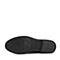 BELLE/百丽商场同款黑色优雅轨迹牛皮革套脚男皮鞋5TM02CM8