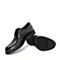 BELLE/百丽商场同款黑色牛皮革商务正装男皮鞋婚鞋5UT01CM8