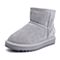 BELLE/百丽商场同款牛剖层革休闲雪地靴儿童皮靴（毛里）S8G2DDD8