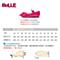 百丽（belle）2018年夏季新款时尚简约舒适女童中童合成革时装鞋DE0304