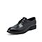 BELLE/百丽黑色牛皮革商务正装系带男皮鞋39851CM8