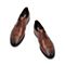 BELLE/百丽布洛克雕花鞋年春商场同款英伦风婚鞋牛皮革男商务皮鞋B8717AM9