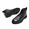 BELLE/百丽冬季商场同款牛皮革男马丁靴皮短靴(绒里)6TM01DD9
