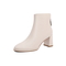 百丽时装靴女2021冬新款商场同款羊皮革气质短靴加绒W9B1DDD1