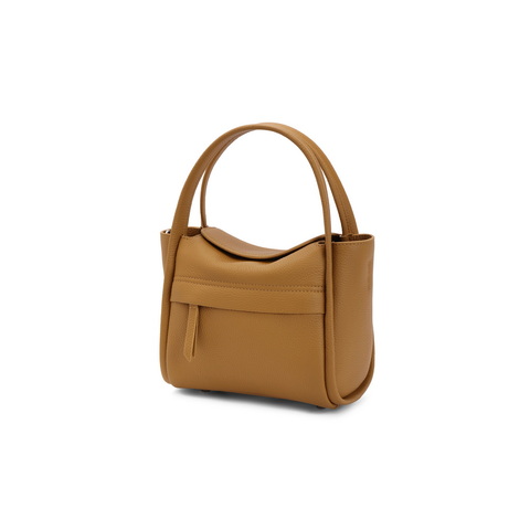 百丽包包女2024秋季新品高级质感休闲单肩斜挎手提水桶包M6349CX4