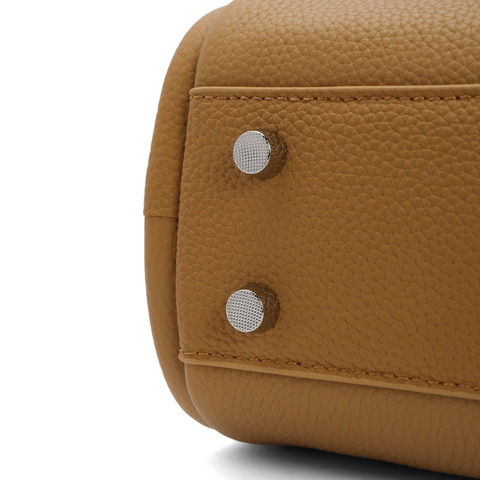 百丽包包女2024秋季新品高级质感休闲单肩斜挎手提水桶包M6349CX4