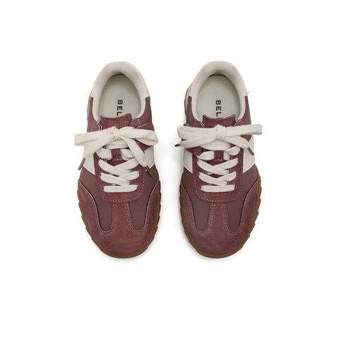 百丽撞色阿甘德训鞋童鞋女2024秋季新款商场同款休闲鞋31090C84