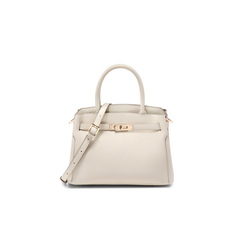 百丽包包女鎏金岁月商场同款质感铂金包单肩斜挎手提包X7257AX5