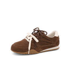 百丽复古休闲阿甘鞋女2025秋新商场同款百搭板鞋3QS21CM5