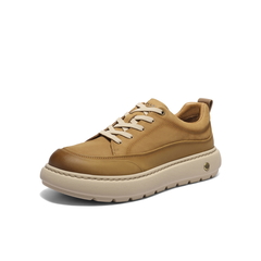 百丽复古潮搭工装鞋男2026新款春季商场同款厚底休闲板鞋8YH01AM6