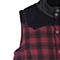 CAT/卡特 专柜同款 男装红黑格子棉服背心CA3MOPVT121B91