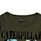 CAT/卡特 专柜同款 女装橄榄绿长袖T恤CB3WTLST651F54