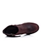 CAT卡特红棕牛皮女士户外休闲低靴P307049D3HDL36传奇复古(LRC)