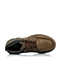 CAT卡特专柜同款秋冬深咖色男子牛皮/织物休闲靴粗犷装备(Rugged)P717811
