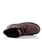 CAT卡特秋冬暗紫色牛皮/合成革女士户外低靴P307016D3BDR85