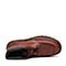 CAT卡特 专柜同款 男子红棕色牛皮革/合成革/织物休闲鞋P720584F3BDR43