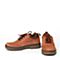 CAT卡特 专柜同款 男子砖红色牛皮革/合成革休闲鞋P720320F3KMR38