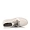 CAT/卡特专柜同款白色牛皮/织物女休闲鞋粗犷装备(Rugged)P308441