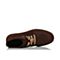 CAT卡特春夏季款深棕色牛皮革男士休闲靴粗犷装备(Rugged)P722501H1BDR39