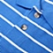 Columbia/哥伦比亚夏季男款蓝条纹短袖翻领T恤PM2020072