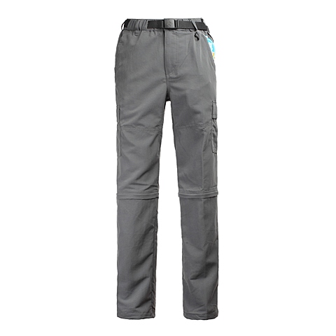 Columbia/哥伦比亚男子灰色TRAIL 徒步系列休闲长裤（长短两穿）PM8566028