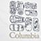 Columbia/哥伦比亚 专柜同款 男子男款舒适运动logo印花T恤JE2642100